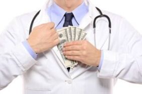 gydytojas gavo pinigų varpos didinimo operacijai